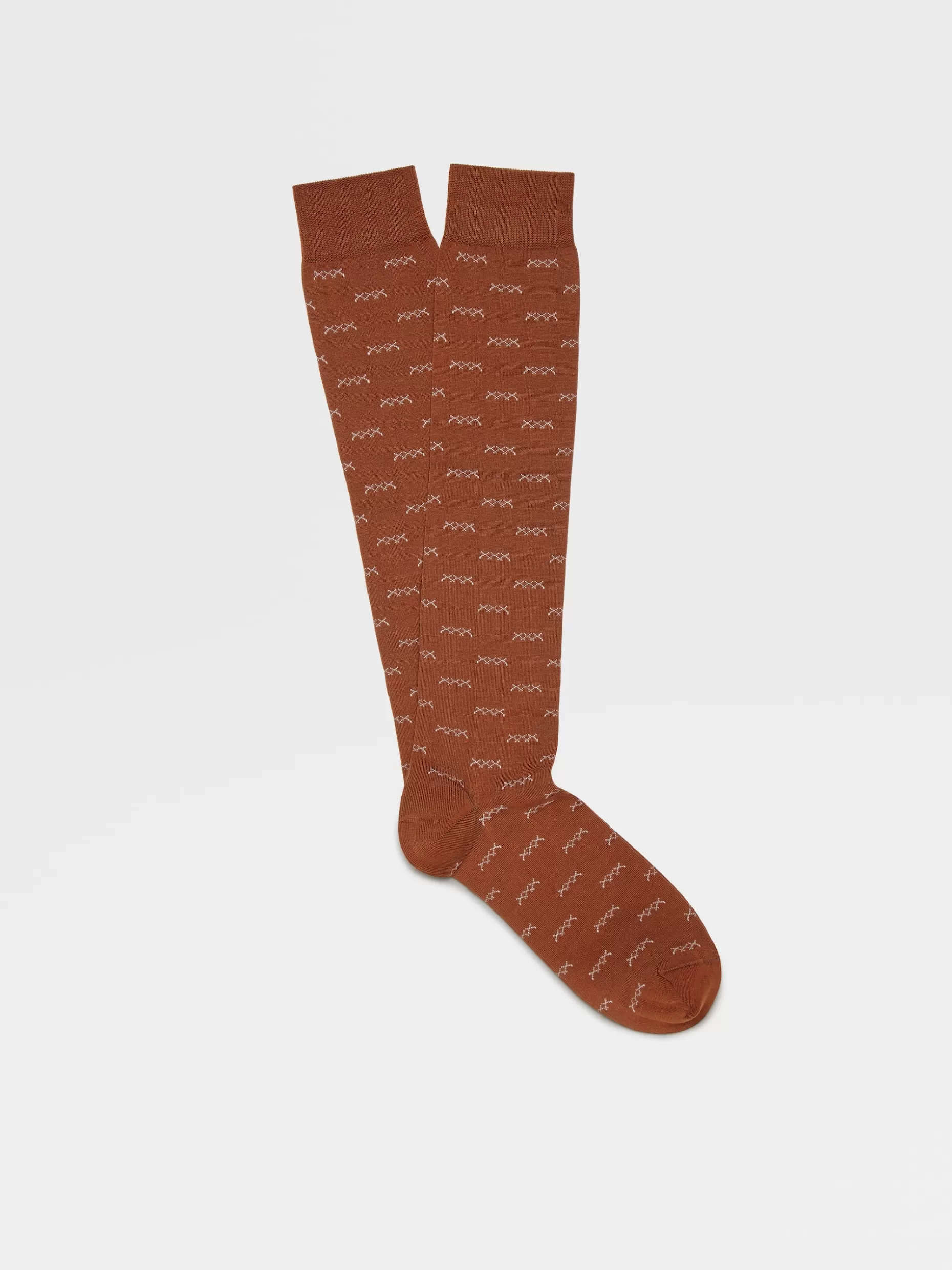 Men ZEGNA Color Iconic Triple X Mid Calf Socks