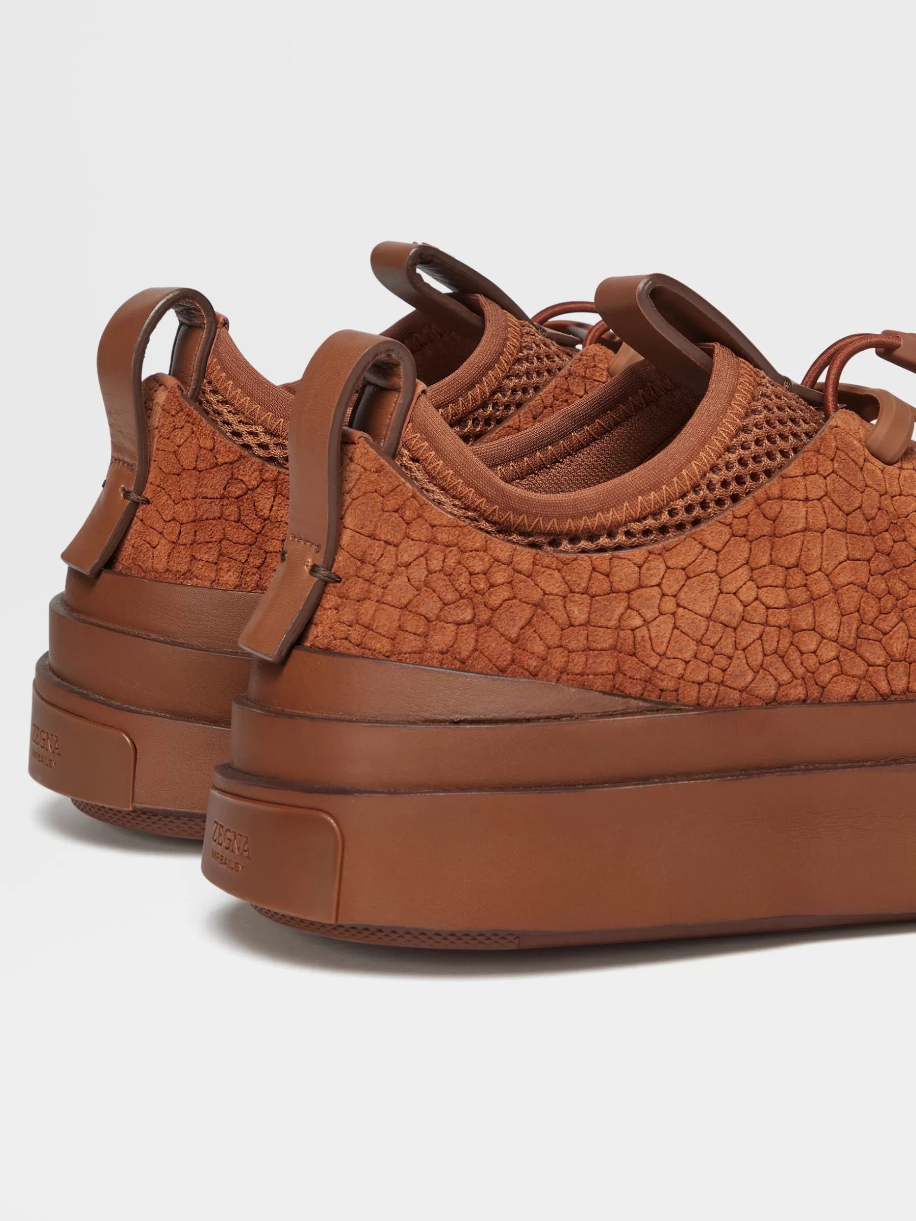 Men ZEGNA Color Suede Triple Stitch™ Mrbailey® Sneakers